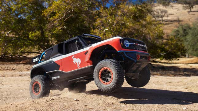 Image for article titled You Can Buy The Most Powerful Bronco Ever, The 2023 Ford Bronco Desert Racer, But You Can&#39;t Drive It On Public Roads