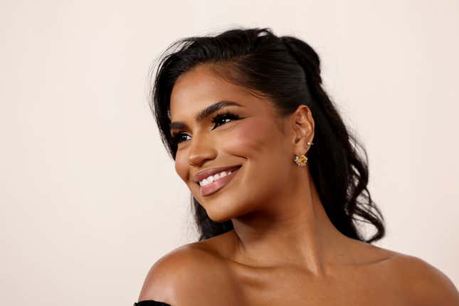 Monet McMichael attends the 96th Annual Academy Awards on March 10, 2024 in Hollywood, California.