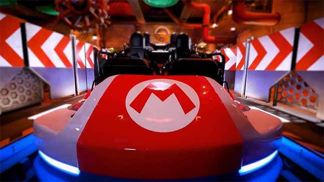 Super Nintendo World Mario Kart Ride Has Strict Waistline Limits