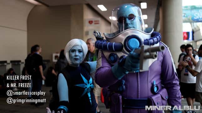 A cosplayer at San Diego Comic-Con.