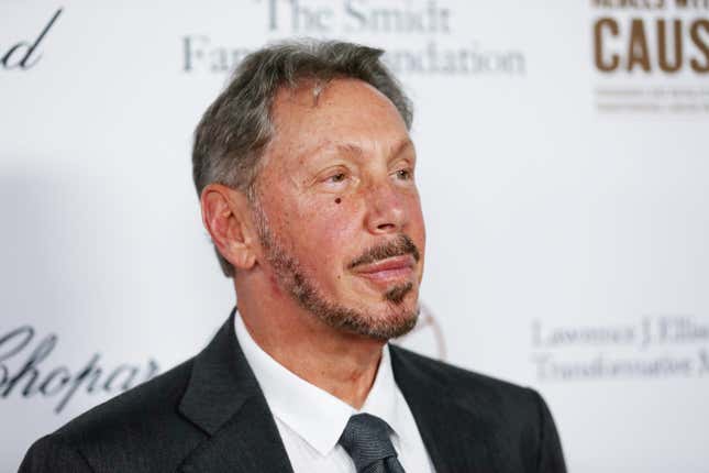 El patrimonio neto de Larry Ellison se dispara 17 mil millones de dólares a  medida que suben las acciones de Oracle