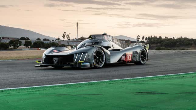 Image for article titled Peugeot&#39;s Le Mans Hypercar is Actually Going to Race Without A Wing