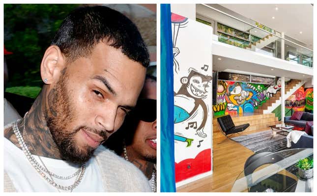 Imagen para el artículo titulado Dentro de la antigua mansión de Chris Brown en Los Ángeles, ¡ahora a la venta!