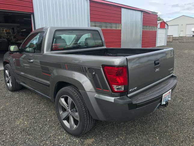 Image for article titled At $18,500, Is This 2007 Jeep Grand Cherokee Pickup A De… Wait, A What?