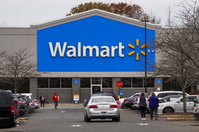 A Walmart store in Bristol, Connecticut.