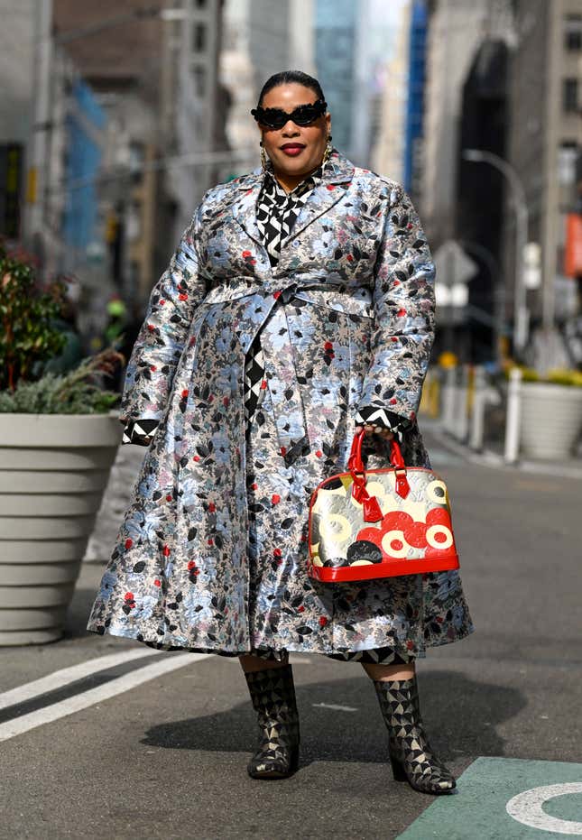 Image for article titled What Black Celebs Are Wearing to NY Fashion Week