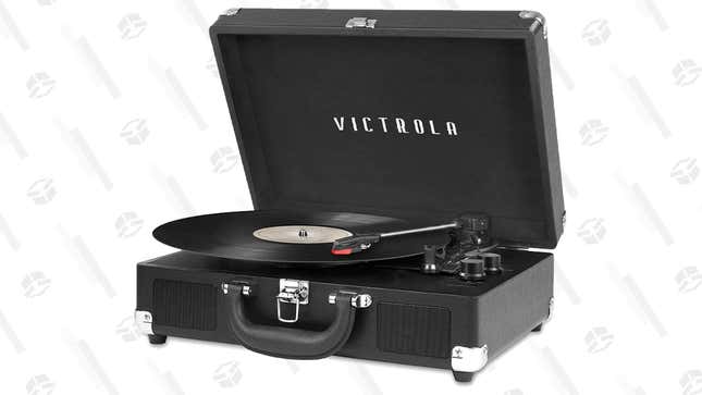 Victrola Vintage 3-Speed Bluetooth Record Player | $53 | 25% Off | Amazon