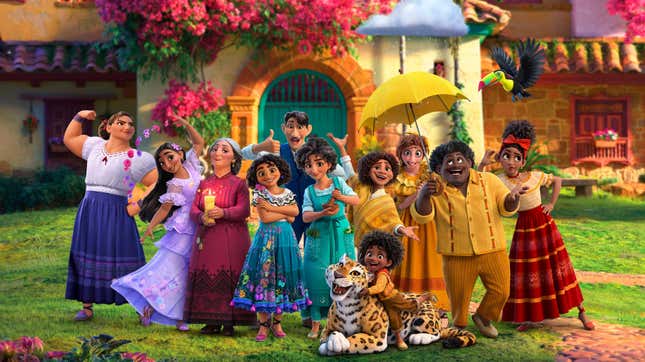 Image for article titled Encanto upends Disney tradition with an adventure that never leaves home