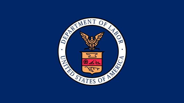 United States Department of Labor flag