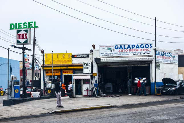 Galapagos Auto Repair in Queens, New York, United States, on October 26, 2022. 