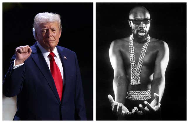 Donald Trump; Isaac Hayes