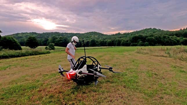 Image for article titled This Electric Aircraft Is A VTOL You Build Yourself Then Fly Without A License If That Sounds Like A Good Idea To You