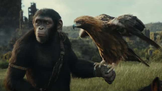 Image for article titled Kingdom of the Planet of the Apes&#39; First Trailer Heralds a Post-Human World