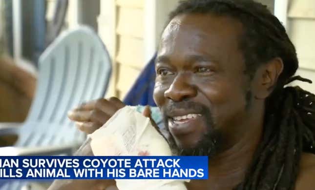 Image for article titled How NC Black Man Got Into a Battle With a Coyote and Won