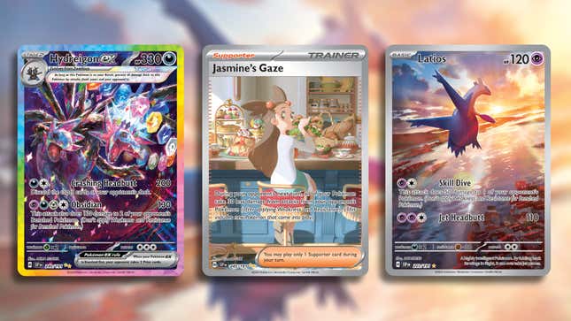 Jasmine's Gaze, Latios and Hydreogon ex.