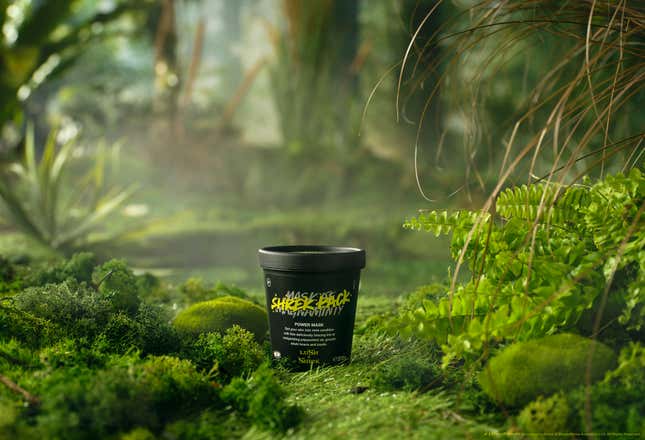 Image for article titled Lush&#39;s Slimy New Shrek Collection Brings the Swamp to the Spa