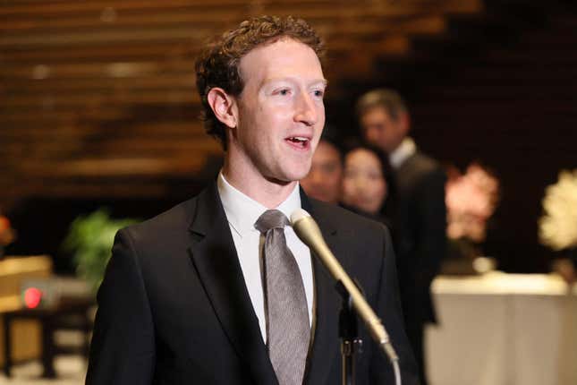 Meta CEO and co-founder Mark Zuckerberg.