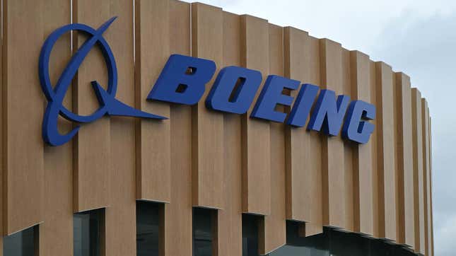 The Boeing logo