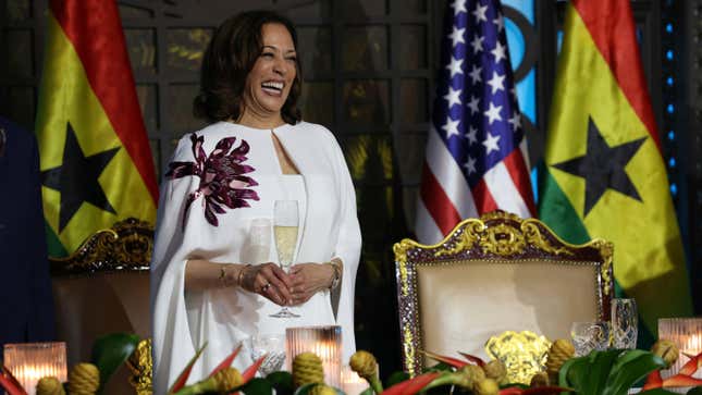 Image for article titled Here Are More Best Moments From VP Kamala Harris&#39; Africa Tour