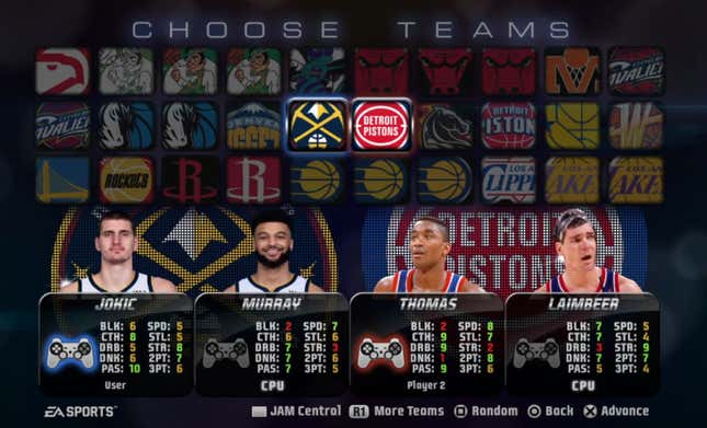 NBA Jam on Fire: Legends Edition mod on steam deck is ridiculously