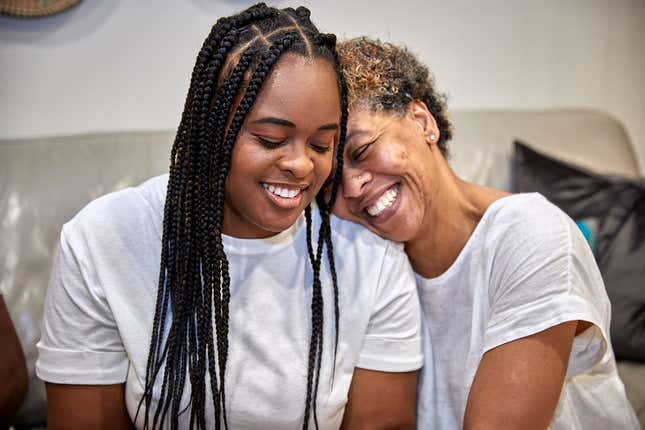 Tracy McCarter and her daughter, Ariel Robbins (left). 