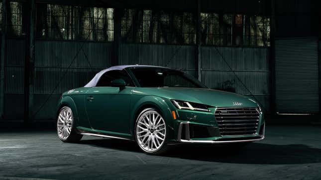 Image for article titled Final Audi TT Roadster Proves Color Makes The Car