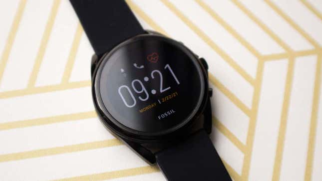 Fossil Gen 5, a Wear OS smartwatch