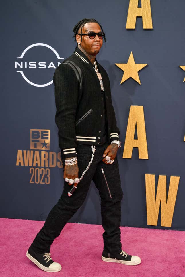 Moneybagg Yo - Bet Awards Arrivals - 14