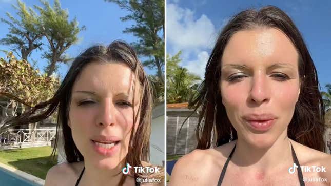 Julia Fox Repeats From the Bahamas That She Despises Wealth