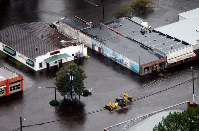Image for article titled Photos: Florence’s destructive flooding, seen from the air