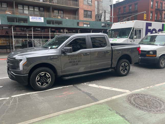 Cars on the streets of New York.