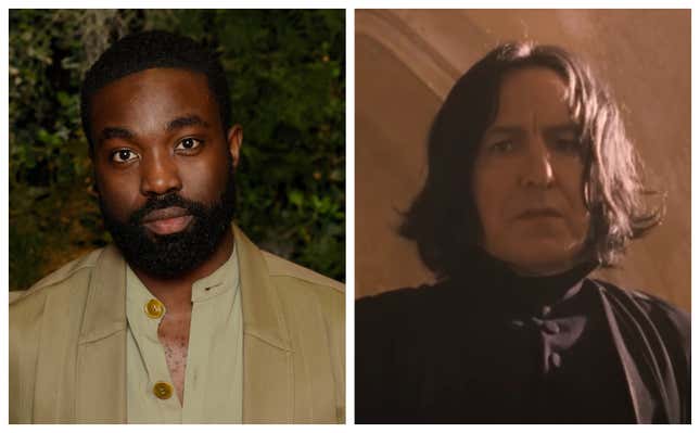 Harry Potter's Severus Snape Is Black And Fans Are Shocked