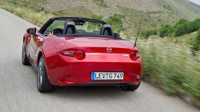 Image for article titled Here&#39;s Where The Next-Gen Hybrid Or EV Mazda Miata Batteries Should Go