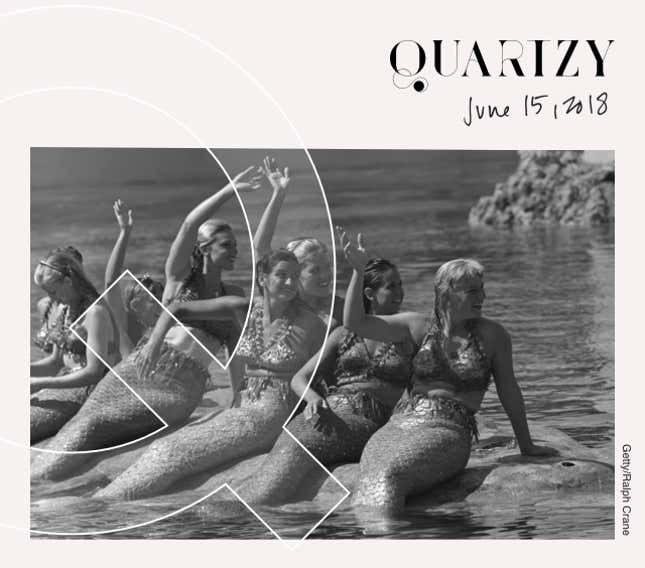 Image for article titled Quartzy: the mermaids edition