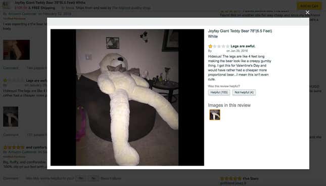 Long legged stuffed sale bear