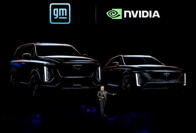 Image for article titled Nvidia and GM are partnering to build self-driving cars