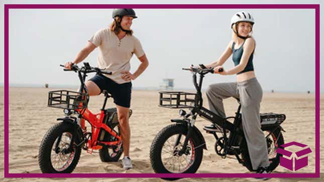 Image for article titled HeyBike&#39;s Ultimate Ebike is $600 Off and Comes With Free Front Baskets