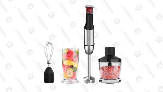 ZUUKOO KITCHEN Hand Blender | $30 | Amazon | Use coupon to save $10