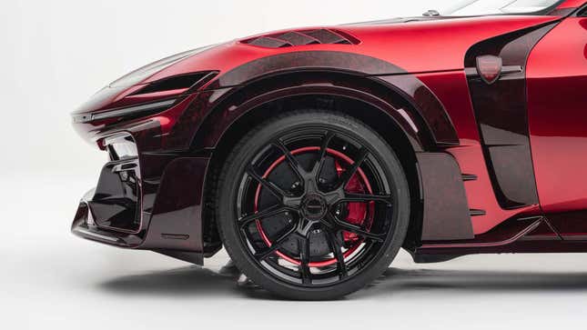 Image for article titled Ferrari&#39;s Purosangue SUV Is So Ugly That Mansory Actually Made It Look Better