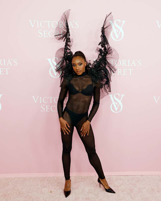 Black celebs showed up at the Victoria's Secret Fashion show during NYFW