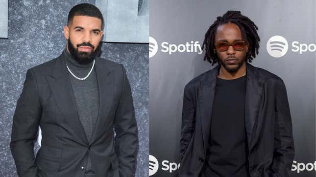 Bild für Artikel mit dem Titel Spotify schießt gegen Drake und bestreitet Vorwürfe, sie hätten die Streams für Kendrick Lamars „Not Like Us “ aufgebläht