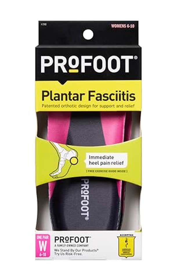 Image for article titled PROFOOT Orthotic Insoles for Plantar Fasciitis &amp; Heel Pain, Now 10% Off