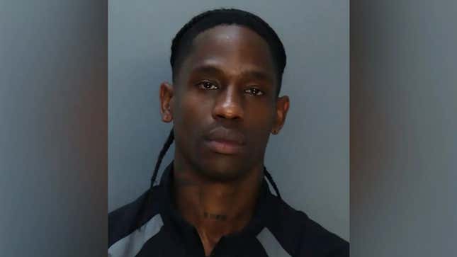 Image de l'article intitulé Ce que nous savons de l’arrestation de Travis Scott à Miami