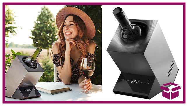 Image for article titled Prime Day Deal: End Soon! This Electric Wine Cooler Will Chill Your Wine to the Perfect Temperature for 20% Off