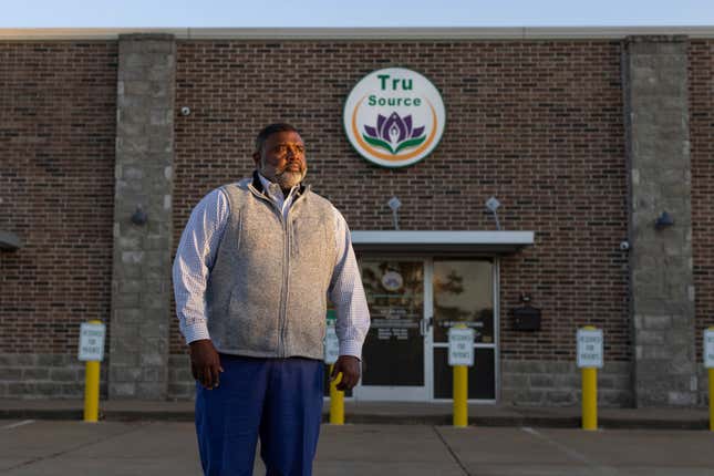 This undated photo provided by Institute for Justice shows Clarence Cocroft II, who opened Tru Source Medical Cannabis in Olive Branch, Miss. A federal judge has dismissed a lawsuit filed by the owner of a medical marijuana dispensary who sued Mississippi over state regulations that he says censor business owners by preventing them from advertising. In a Monday, Jan. 22, 2024 ruling, U.S. District Judge Michael P. Mills said he agreed with Mississippi&#39;s argument that since the possession of marijuana remains illegal under federal law, it is not a “lawful activity,” and therefore does not enjoy the constitutional protections granted to some forms of commercial speech. (Institute for Justice via AP)