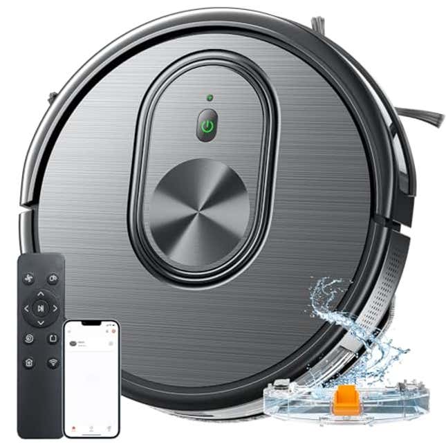 Image for article titled Enhance Your Home Cleaning with HR101 Robot Vacuum and Mop Combo, 75% Off