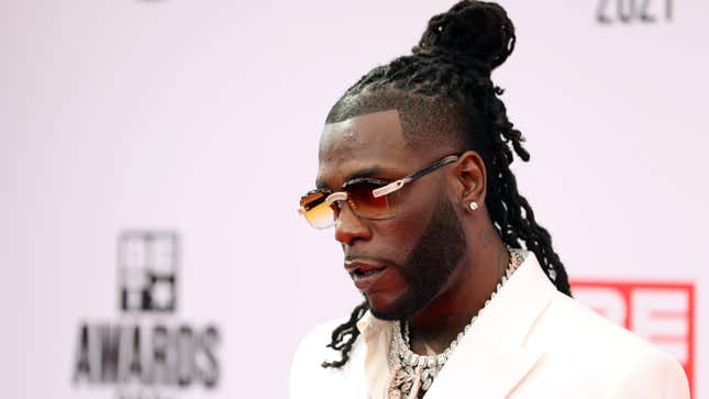 Burna Boy attends the BET Awards 2021 at Microsoft Theater on June 27, 2021 in Los Angeles, California.