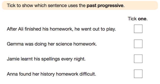 SATs question 30