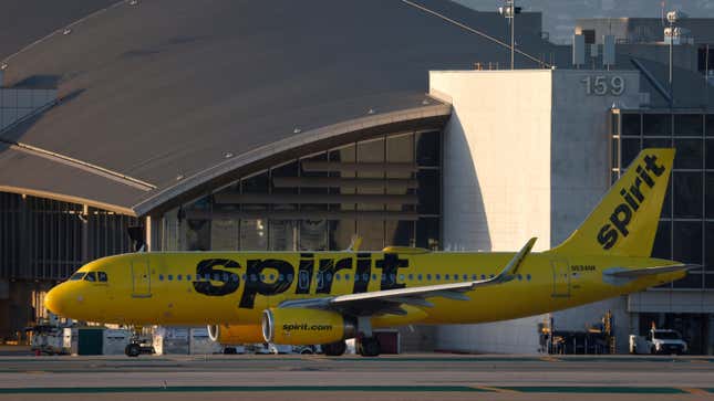 Un avion de Spirit Airlines