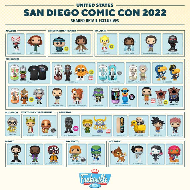 Image for article titled The Coolest Exclusive Toys and Collectibles at San Diego Comic-Con 2022